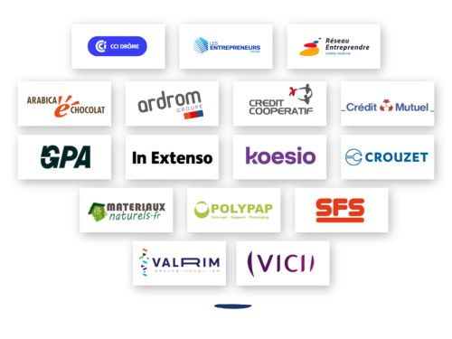 Logos Conseil d administration Les entreprises du coeur 1